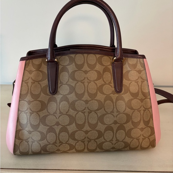 Coach Colorblock Signature Margot Carryall - Picture 2 of 9